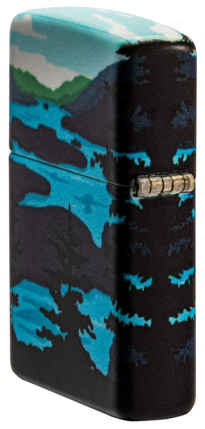 Zippo vžigalnik 49483 Deer & Landscape
