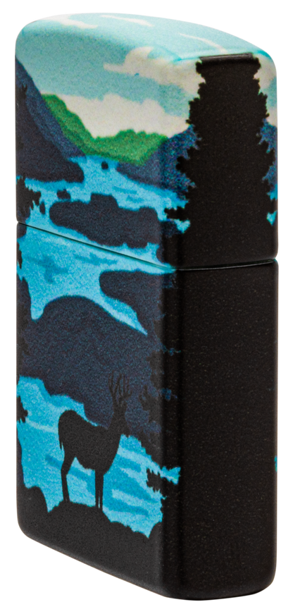 Zippo vžigalnik 49483 Deer & Landscape