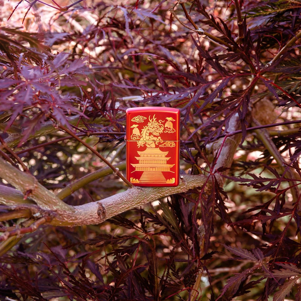 Zippo vžigalnik 49517 Eastern Chinese Temple
