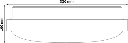 Avide 910246 Stropna svetilka Pandora LED 18W NW 1600 lm