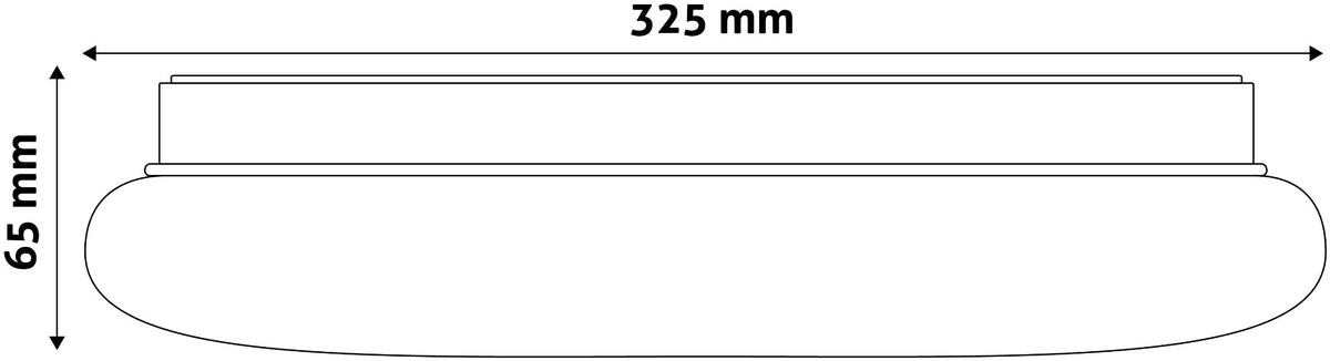 Avide 924168 Stropna svetilka Larissa LED 18W 3000K 1500 lm