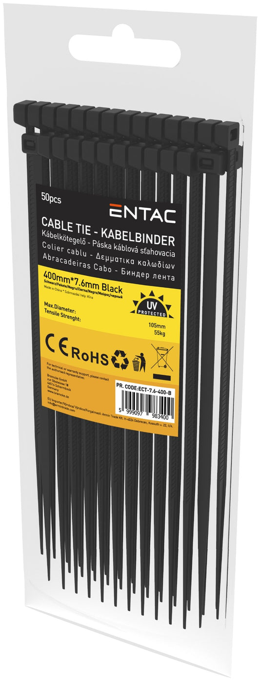 Entac 983400 Vezice 7,6 x 400 mm