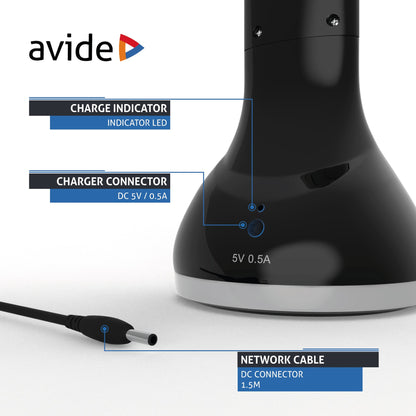 Avide 287804 Namizna svetilka Calendar LED RGB 4W NW 250 lm