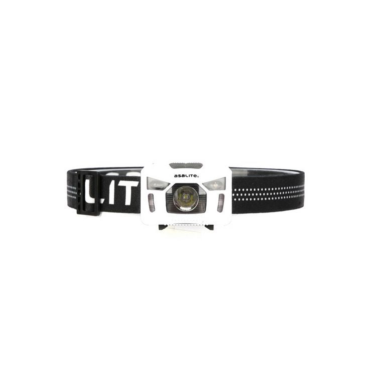 Asalite ASAL0168 Naglavna polnilna svetilka 3W CREE LED / 2x rdeče SMD LED diode