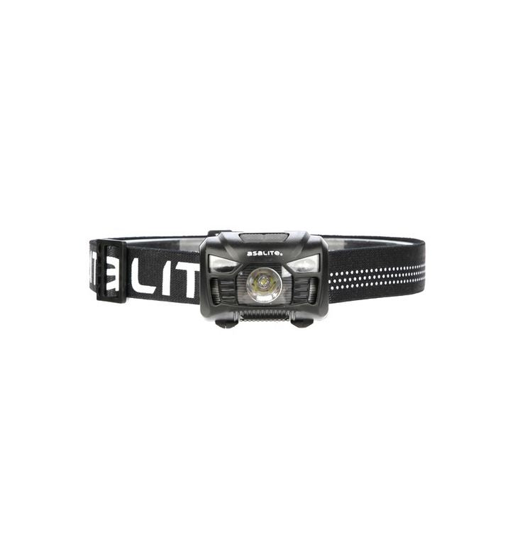 Asalite ASAL0169 Naglavna polnilna svetilka 3W CREE LED / 2x rdeče SMD LED diode