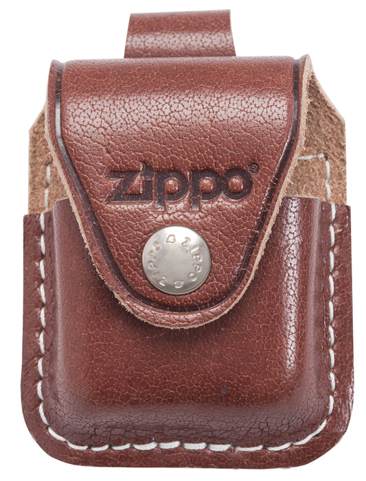Zippo LPLB Etui za vžigalnik na gumb, rjav